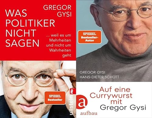 Was Politiker nicht sagen + Auf eine Currywurst mit Gregor Gysi + 1 exklusives Postkartenset